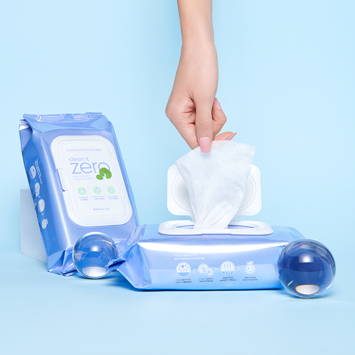 Clean It Zero Cica Hyaluronic Cleansing Wipes Set of 2