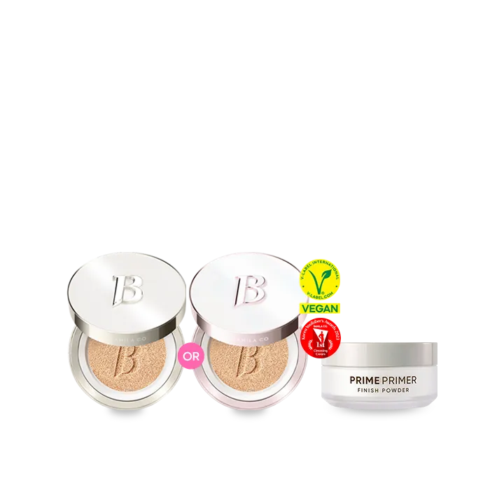 White Cushion + Powder Mini SET