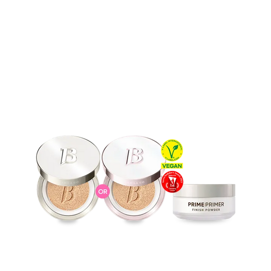 White Cushion + Powder Mini SET