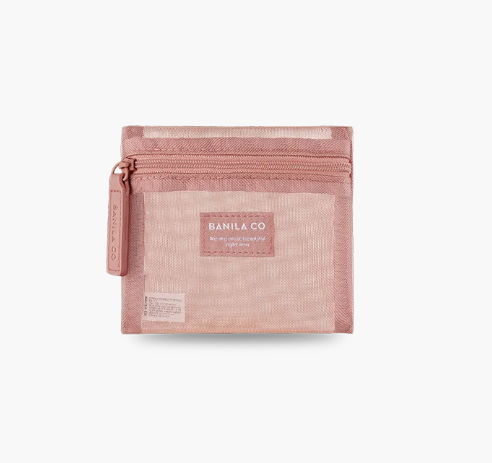 BanilaCo Mesh Pouch Set Pink