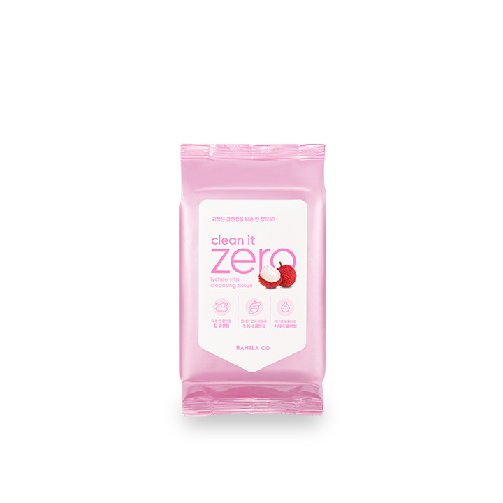 Clean It Zero Rich Vita Cleansing Wipes 30 Sheets
