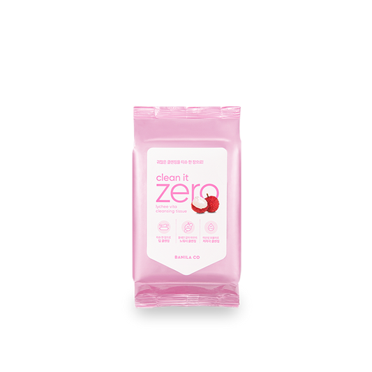 Clean It Zero Rich Vita Cleansing Wipes 30 Sheets