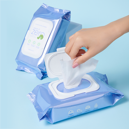 Clean It Zero Cica Hyaluronic Cleansing Wipes Set of 2