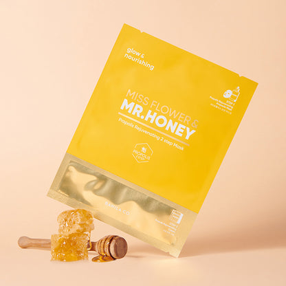 Miss Flower and Mr. Honey Propolis Rejuvenating 2-Step Mask