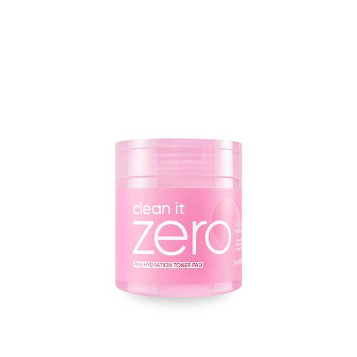 Clean It Zero Pink Moisturizing Toner Pads 70 sheets