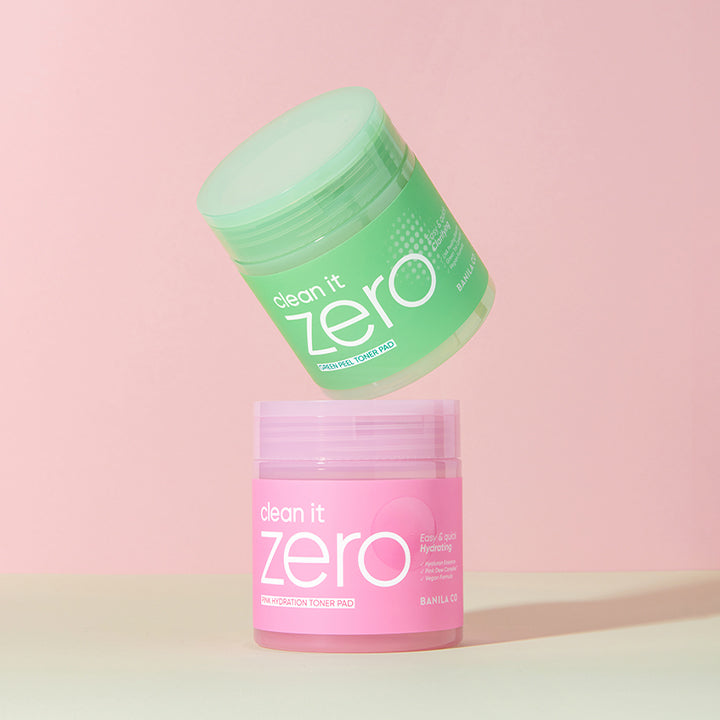 Clean It Zero Pink Moisturizing Toner Pads 70 sheets