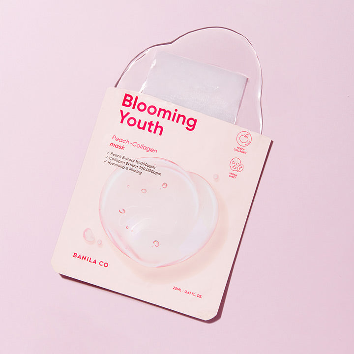 Blooming Youth Peach Collagen Mask Sheet 5 sheets